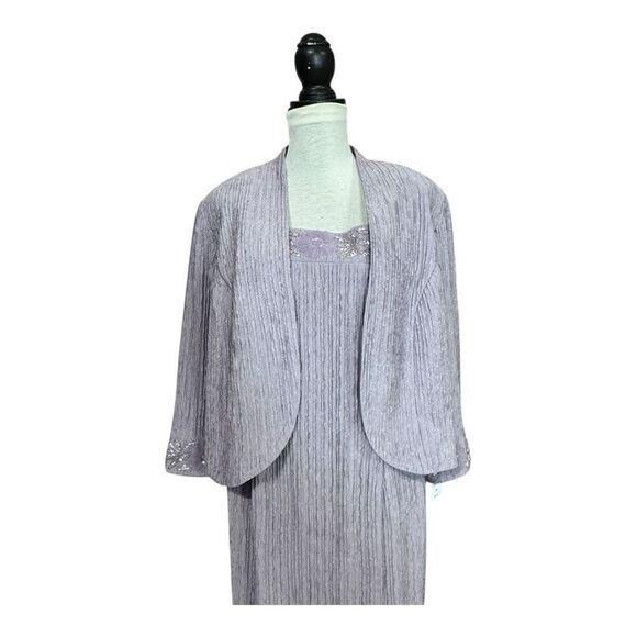 Brianna Milay  Womens Jacket Dress Plus lavender haze 16w - Picture 7 of 16